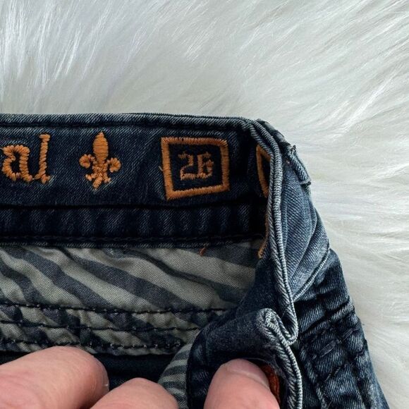 Rock Revival Jen Denim Boot Cut Jeans Sz 26 - Picture 13 of 14